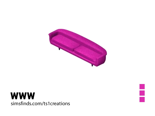 Dolce Sofa Recolor N2 - The Sims 1 Custom Content