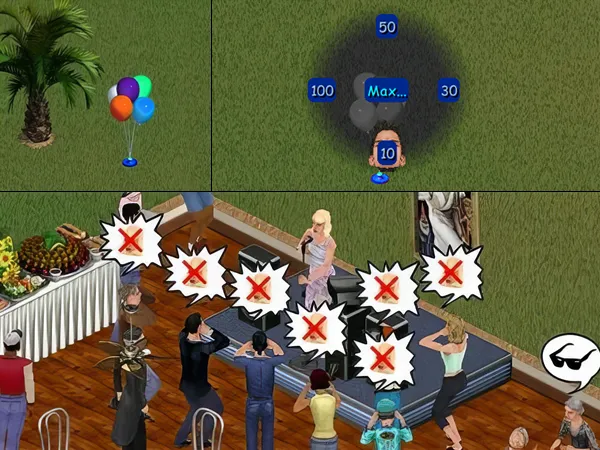 Popballoons - The Sims 1 Custom Content