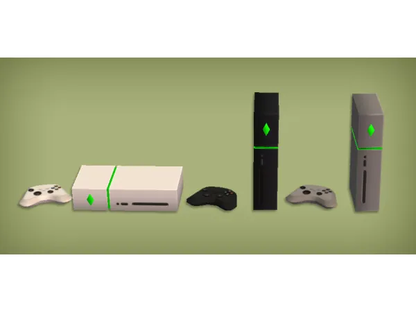 jacky93sims PlumBox Gaming Console for - The Sims 2 Custom Content