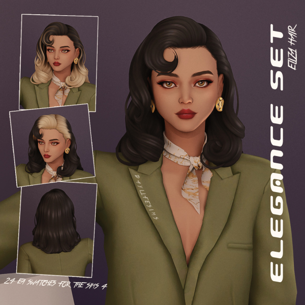 Maxis Match ELEGANCE SET Eliza by simsfinds - The Sims 4 Custom Content