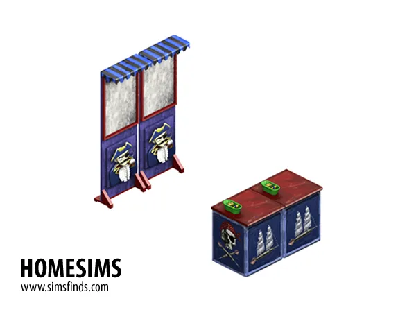 Mix Homesims Captain Popper's Dart Game - The Sims 1 Custom Content