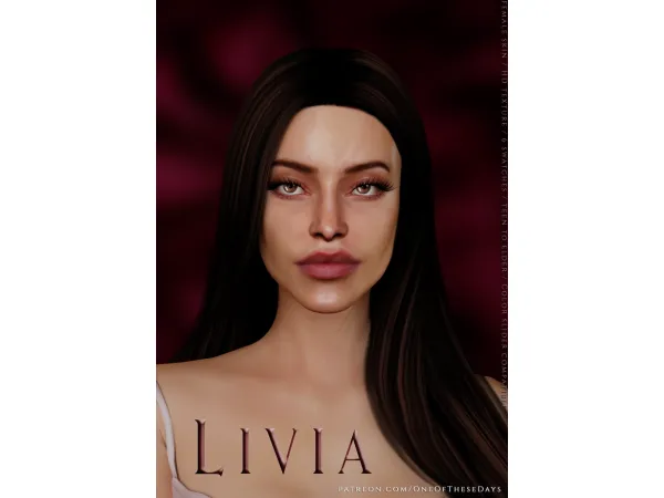 Alpha Livia SKIN - The Sims 4 Custom Content