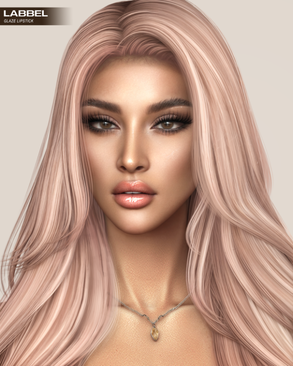 Alpha GLAZE LIPSTICK by simsfinds - The Sims 4 Custom Content