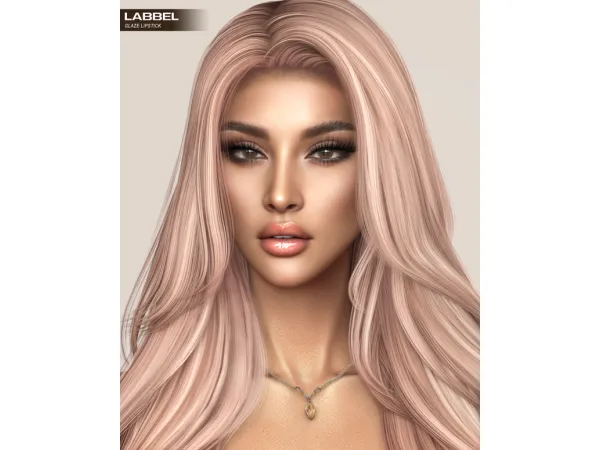 Alpha GLAZE LIPSTICK by LabbelSims - The Sims 4 Custom Content