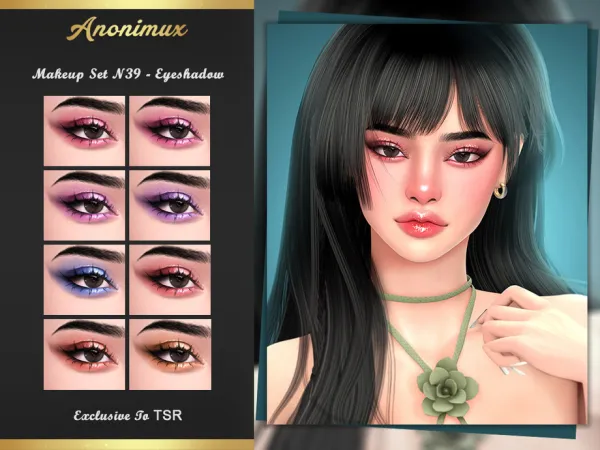Makeup Set N39 - Eyeshadow by Anonimux_Simmer