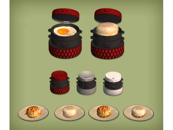 jacky93sims Hamilton Breakfast Maker Functional for - The Sims 2 Custom Content