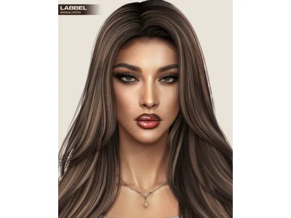 Alpha MAGNUM LIPSTICK by LabbelSims - The Sims 4 Custom Content