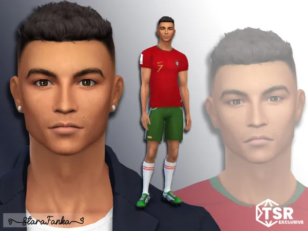 Alpha Sim inspired by starafanka - The Sims 4 Custom Content