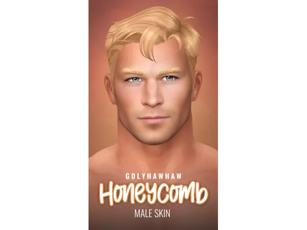 Mix HONEYCOMB SKIN by Golyhawhaw - The Sims 4 Custom Content