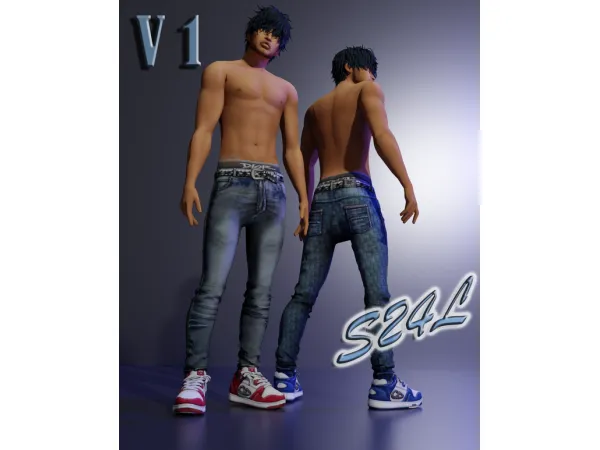 Alpha DR His Casual Move set by sailor24love - The Sims 4 Custom Content