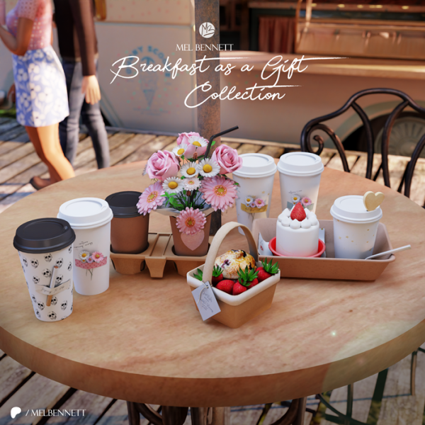 Mix Breakfast As A Gift Collection by melbennett - The Sims 4 Custom Content