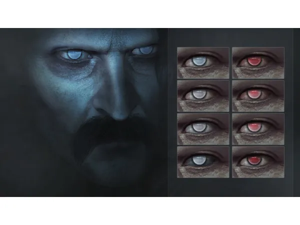 Alpha ORLOK EYES by Remussirion - The Sims 4 Custom Content