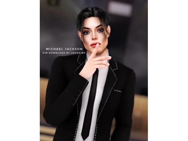 Alpha Michael Jackson (Sim Download) - The Sims 4 Custom Content