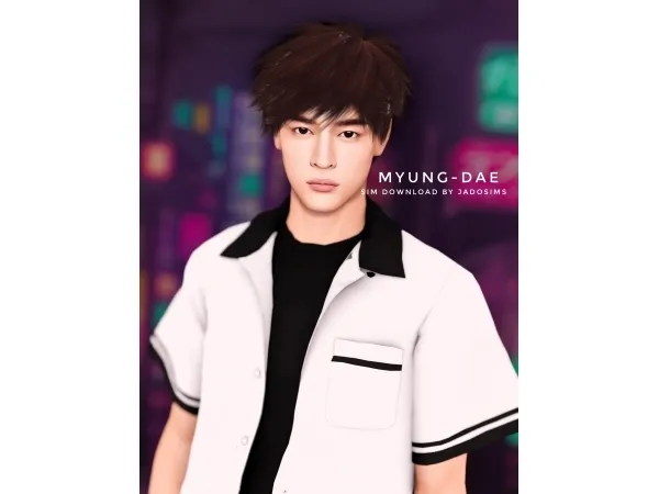 Alpha Myung Dae (Sim Download) - The Sims 4 Custom Content