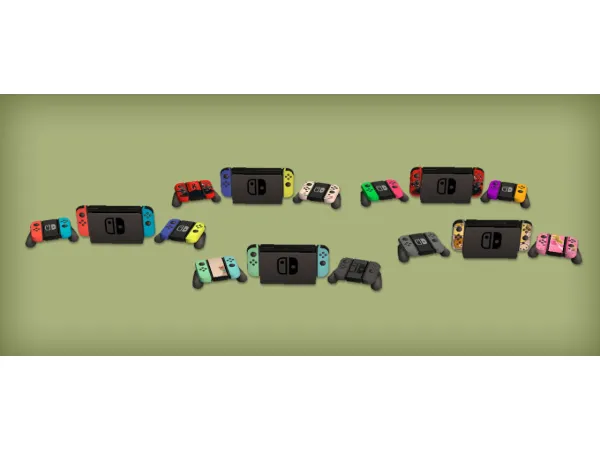 jacky93sims Nintendo Switch Console Functional for - The Sims 2 Custom Content