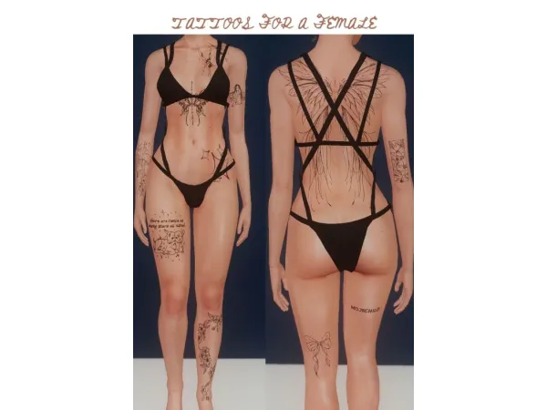 TATTOO 2 by NAKIRI88 - The Sims 3 Custom Content