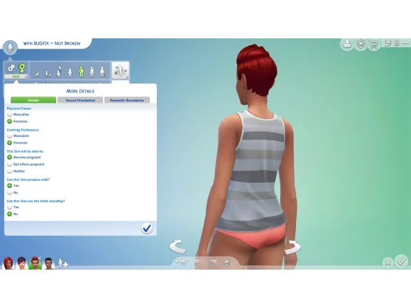 Mix [BG] BUGFIX Update 7232024 broke our bodies Update 1282025 didn't fix us by Sejian - The Sims 4 Custom Content