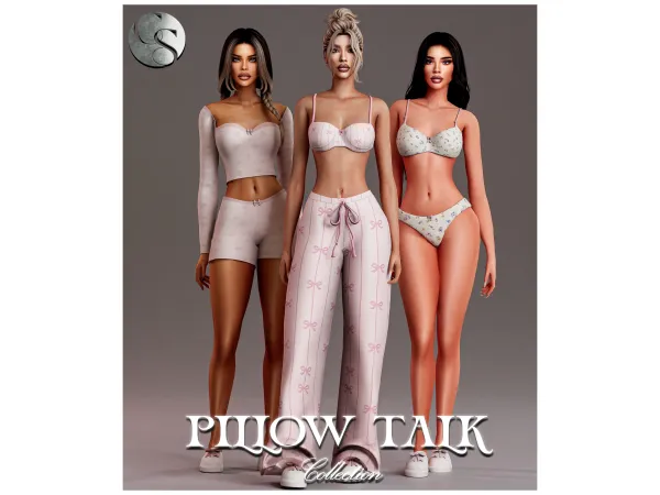 Alpha CAMUFLAJE Pillow Talk Collection Teaser - The Sims 4 Custom Content