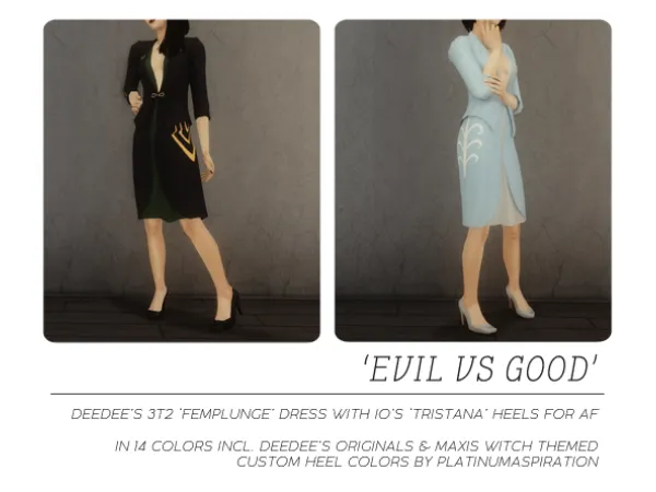 angelapleasant_AF_evil vs good - The Sims 2 Custom Content
