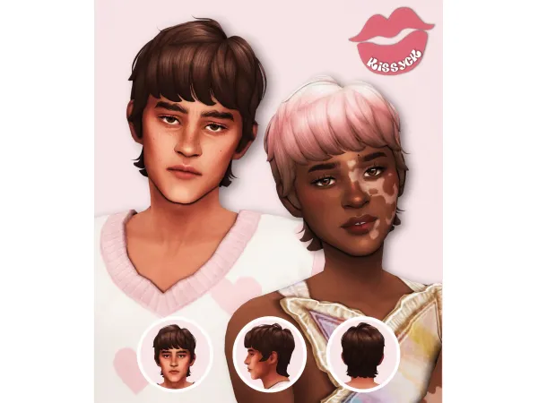 Maxis Match Archer Hair by kissyck - The Sims 4 Custom Content