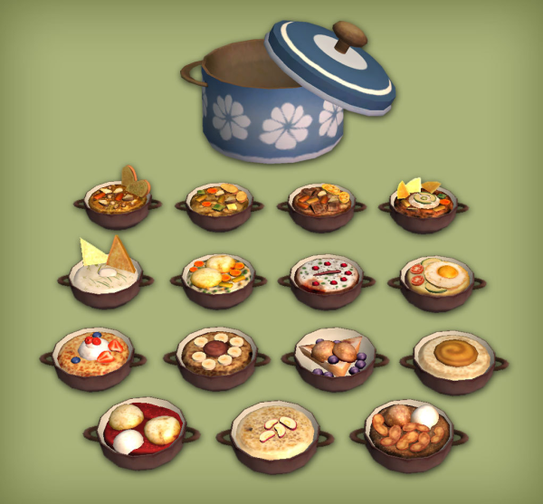 One Pot Functional for by simsfinds - The Sims 2 Custom Content
