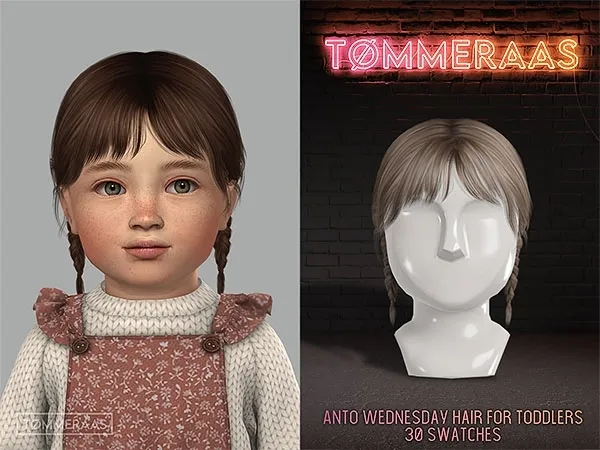 TØMMERAAS | Anto Wednesday Hair Conversion for Toddlers (#78)