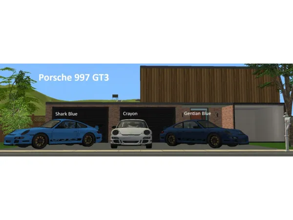 Porsche 997 GT3 in 2025 Colours by parchmentpaperandco