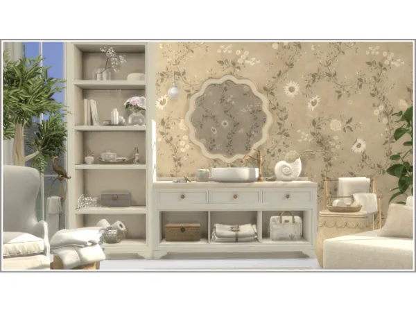 Mix Karolina Wallpaper by PhiloTSR - The Sims 4 Custom Content