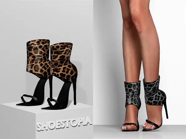 Alpha Shoestopia Sollaria High Heels - The Sims 4 Custom Content