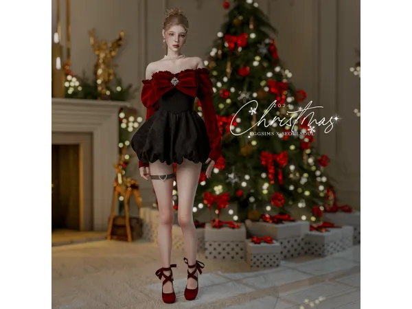 Alpha [SIMS4 Collabo] 2024 X mas EGGSIMS x SEOULSOUL - The Sims 4 Custom Content
