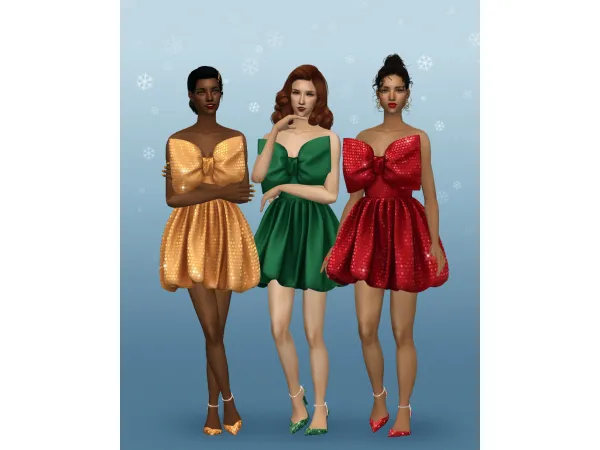 Sifix Dia dress with Madlen Sweetheart shoes 4t2 by evannamari - The Sims 2 Custom Content