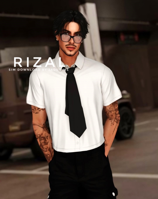 Alpha Rizal (Sim Download) by shopwithflynnn - The Sims 4 Custom Content