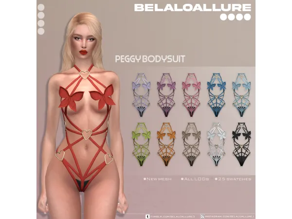 Peggy Bodysuit by Belaloallure
