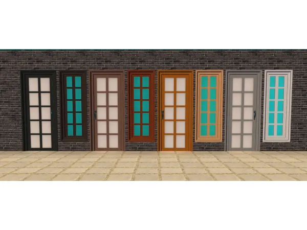 Torrox Build Set in Snowy Escape Woods and Eversims Colors by sgthebee