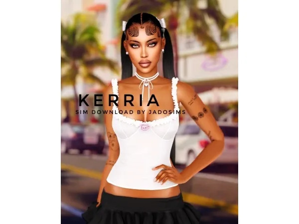 Alpha Kerria (Sim Download) - The Sims 4 Custom Content