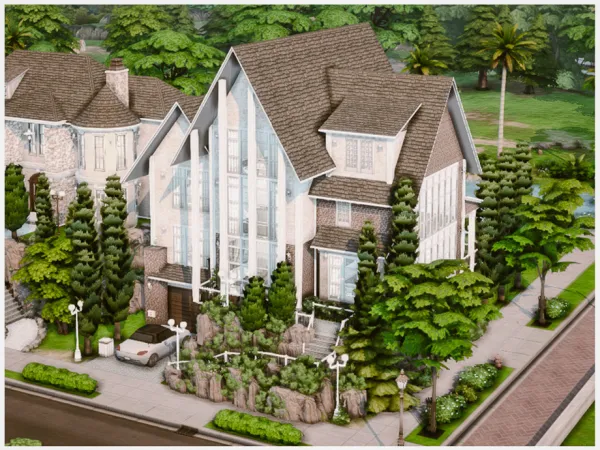 Mix MM Home by The River by Merin_Martini - The Sims 4 Custom Content