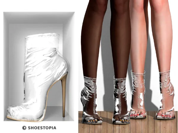 Alpha Shoestopia Prastiko High Heels - The Sims 4 Custom Content