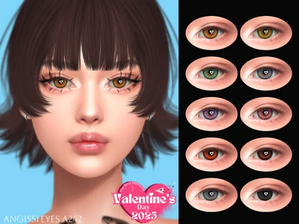 Mix EYES A242 by ANGISSI - The Sims 4 Custom Content