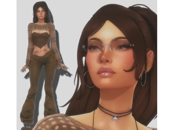 Maxis Match alexis by simstry - The Sims 4 Custom Content