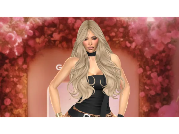 Mix Inspired by Kim Kardashian by SimmieRena - The Sims 4 Custom Content