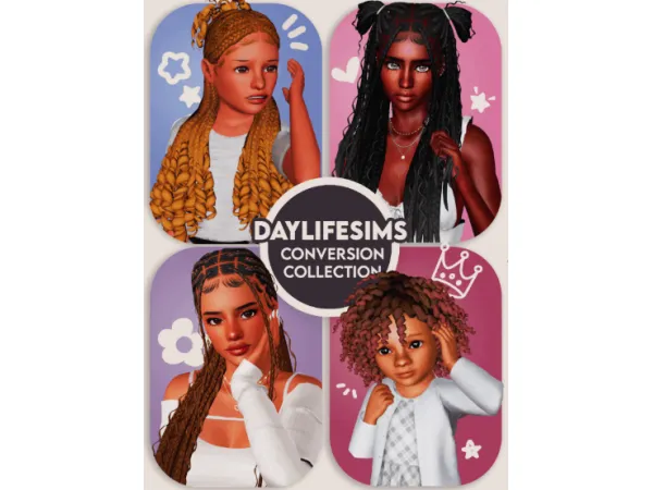 DAYLIFESIMS CONVERSION COLLECTION by elitisim - The Sims 3 Custom Content