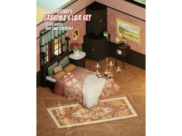 Maxis Match Grandma's Lair Set by LightDeficient - The Sims 4 Custom Content