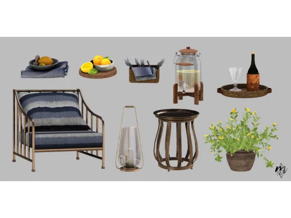 Pinkboxdesign Miranda Set by martassimsbookcc - The Sims 3 Custom Content