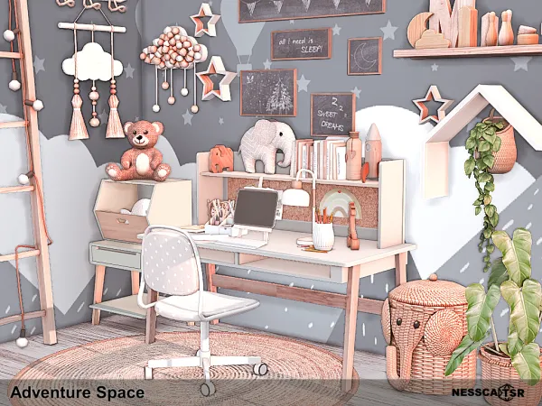 Mix Adventure Space - The Sims 4 Custom Content