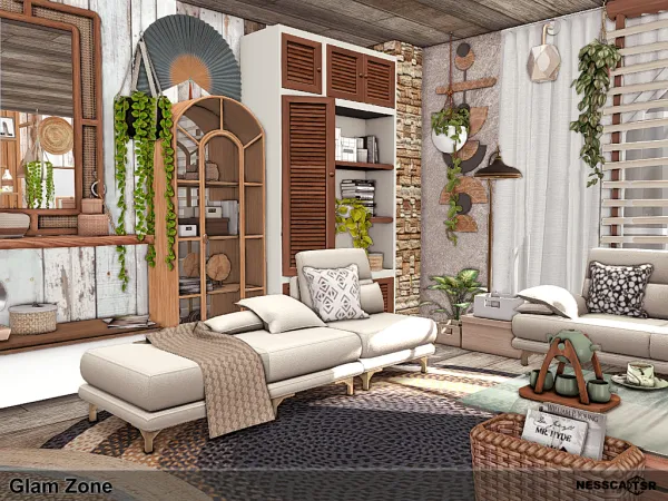 Mix Glam Zone - The Sims 4 Custom Content