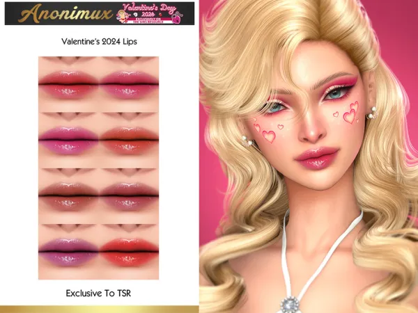Valentine's 2024 - Lips by Anonimux Simmer