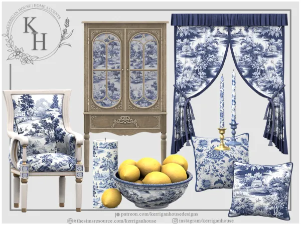 Alpha [khd] toile II set - The Sims 4 Custom Content