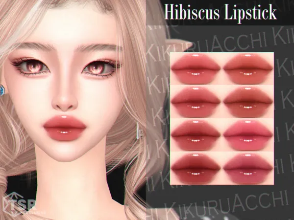 Hibiscus Lipstick by Kikuruacchi