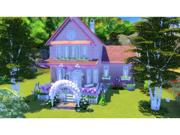 Maxis Match PRETTY IN PINK by SimsClutterChaos - The Sims 4 Custom Content