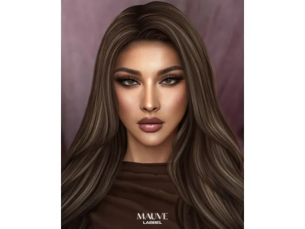 Alpha MAUVE LIPSTICK by LABBELSIMS - The Sims 4 Custom Content